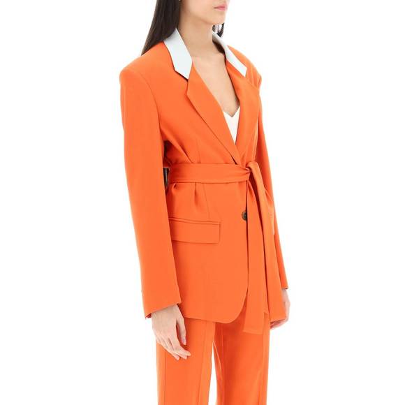 Hebe studio lover canvas blazer - Picture 2 of 4